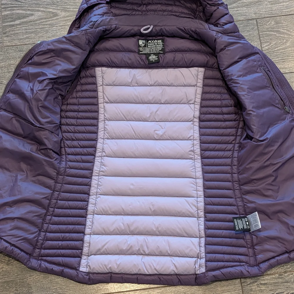 Womens Kuhl Spyfire Hooded Vest. Purple size Small - Picture 6 of 14